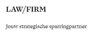 law firm uitgebreid